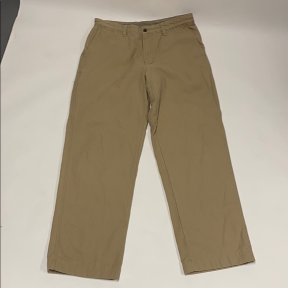 LL Bean Fleece Insulated  Men’s Pants Size 34 - Picture 1 of 6